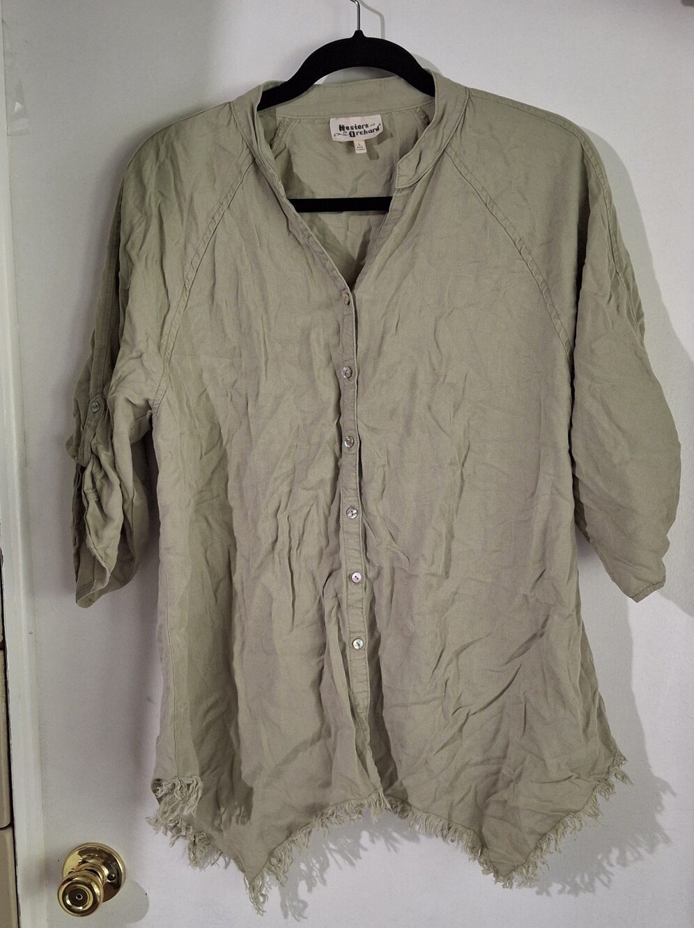 Womens Hester & orchard Edgy Boho Top Size L